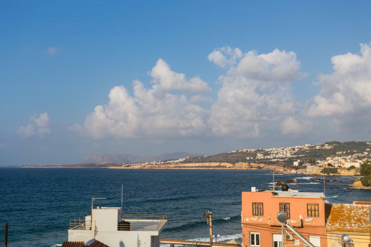 شقة Sea View Penthouse With Roof Garden خانيا المظهر الخارجي الصورة